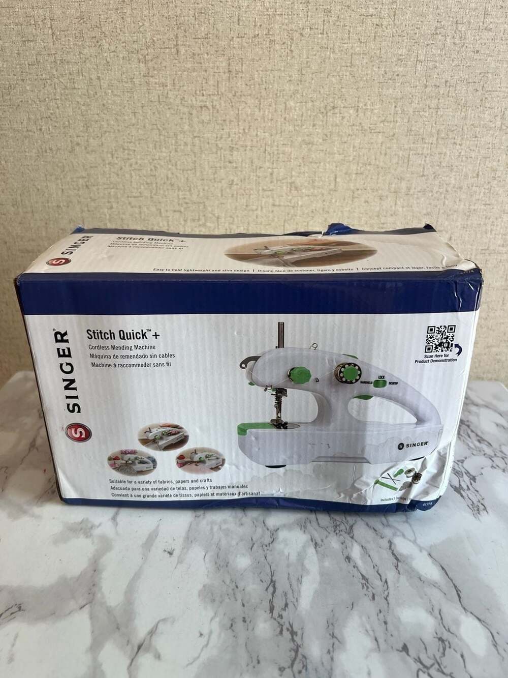 SINGER Stitch Quick+ Cordless Mending Machine
